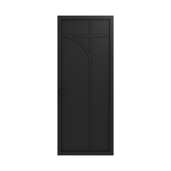 Binnendeur Skantrae SSL 4711 Paneeldeur Zwart